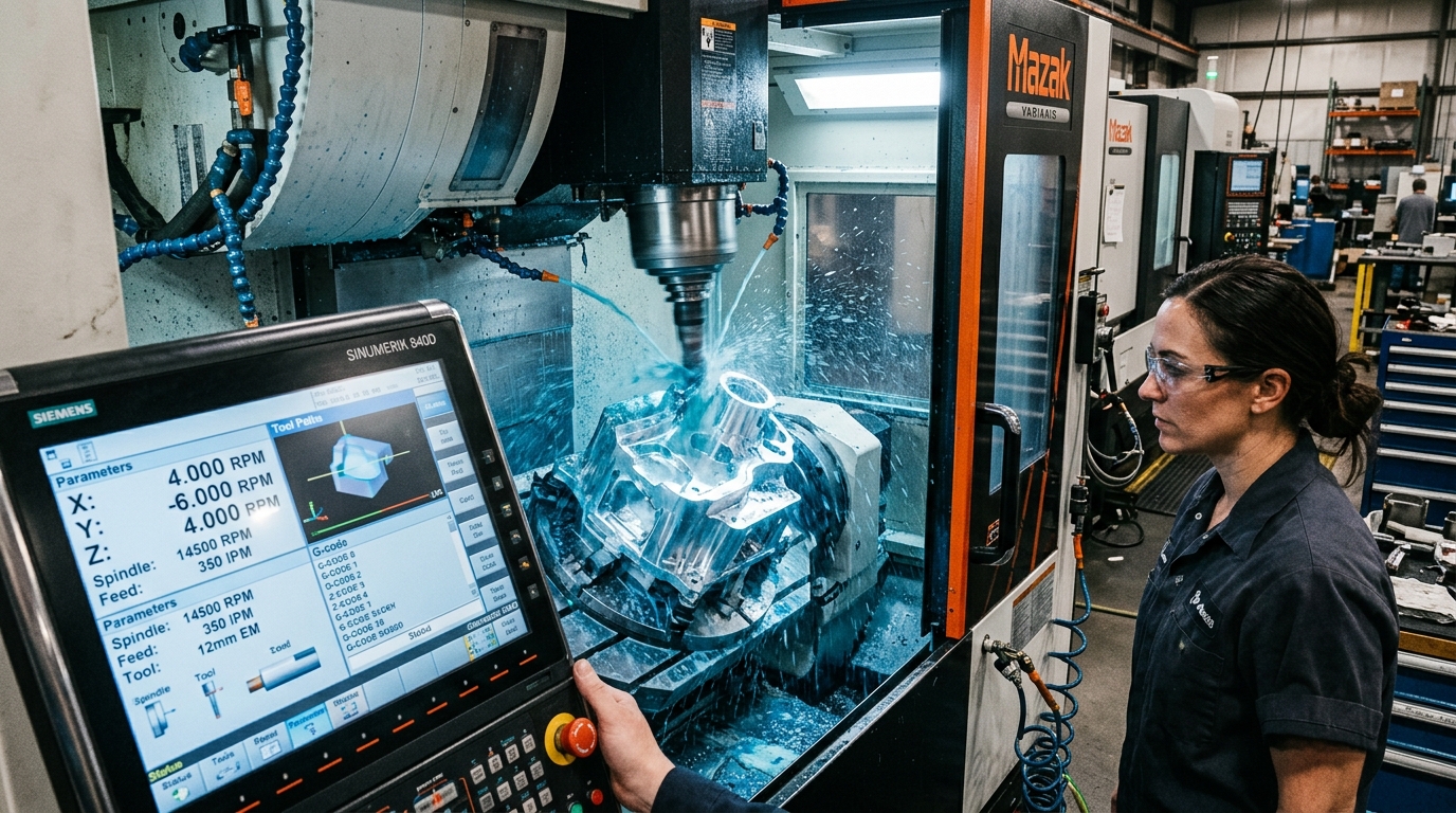 CNC Torna ve İşleme Merkezi Operatörlüğü Eğitimi