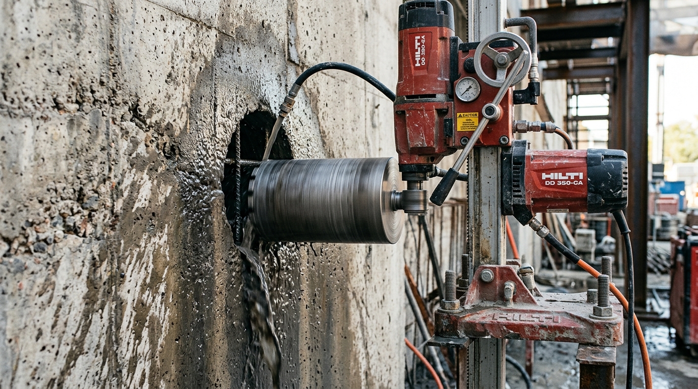 Karot ve Beton Delme-Kesme Operatörlüğü Eğitimi