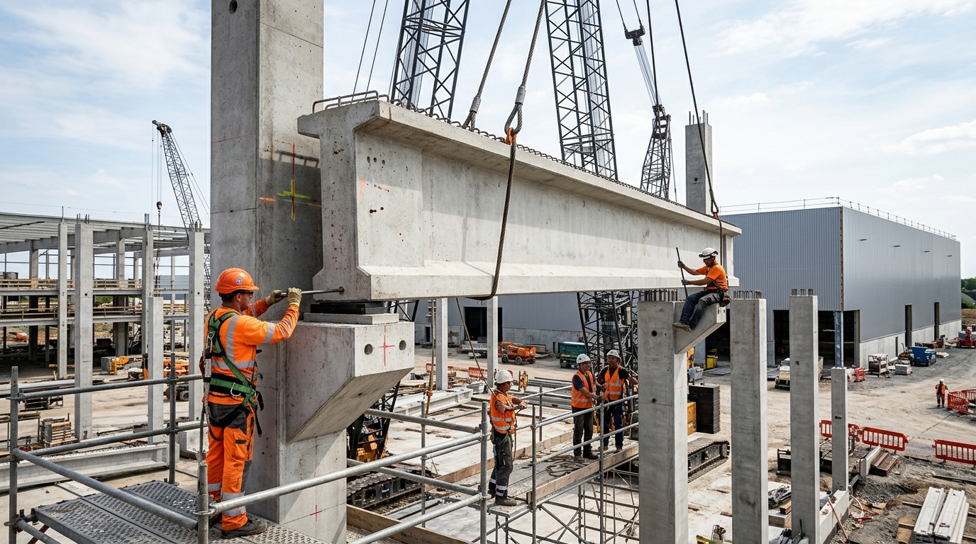 Prefabrik Beton Elemanları Montaj Elemanı Eğitimi